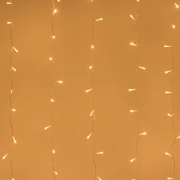 Фото #1 товара Светодиодная гирлянда ARD-CURTAIN-HOME-2000x2500-CLEAR-300LED Warm (230V, 12W) (Ardecoled, IP20)