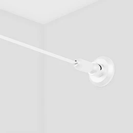 Фото #1 товара Лента-трос STINGRAY-R2-IC-A120 24V WHITE Warm3000 (9.6 W/m, IP20, 10m) (Arlight, Сталь+Алюминий)