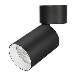 Фото #1 товара Светильник SP-POLO-SURFACE-FLAP-R85-15W Day4000 (BK-WH, 40 deg) (Arlight, IP20 Металл, 3 года)
