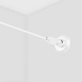 Фото #1 товара Лента-трос STINGRAY-R2-IC-A120 24V WHITE Warm3000 (9.6 W/m, IP20, 10m) (Arlight, Сталь+Алюминий)