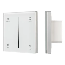 Фото #1 товара Панель SMART-P35-DIM-IN White (230V, 0-10V, Sens, 2.4G) (Arlight, IP20 Пластик, 5 лет)