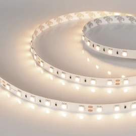 Фото #1 товара Светодиодная лента RT-B60-10mm 24V Warm3000 (14.4 W/m, IP20, 5m) (Arlight, Открытый)