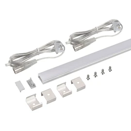 Фото #1 товара Набор для светодиодной подсветки ARL-KIT-SLIM-FC 24V Warm3000 (14 W/m, IP20, 2m) (Arlight, Алюминий+пластик)