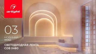Подсветка для мест с высокой и низкой температурой. Лента COB X480, которой не страшны ни мороз, ни жара