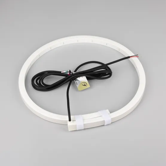 Фото #4 товара Светодиодная лента герметичная NOVA-TOP-PU-A120-16x15mm 24V White7200 (10 W/m, IP68, 1m, wire x1) (Arlight, Полиуретан)