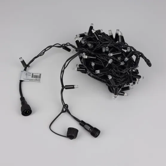 Фото #4 товара Светодиодная гирлянда ARD-STRING-CLASSIC-1000-BLACK-100LED-PULSE Warm (230V, 7W) (Ardecoled, IP65)