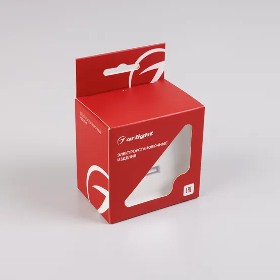 Фото #4 товара Механизм USB розетки SCT-TENDO-MUAC-SFPL-WH (5V, 3A, QC3) (Arlight, -)