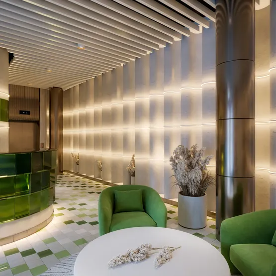 Фото #6 товара Светодиодная лента герметичная WAVE-SIDE-DOUBLE-A120-16x15mm 24V Warm3000 (15 W/m, IP67, 5m, wire x1) (Arlight, Вывод боковой, 5 лет)