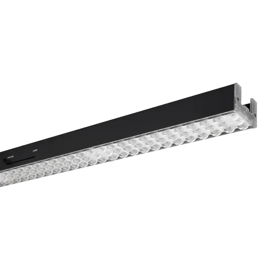 Фото #1 товара Светильник LGD-LUNGO-4TR-L600-20W-30W Warm3000 (Черный, двойной асимметричный 2х20 deg, 230V) (Arlight, IP20 Металл, 5 лет)