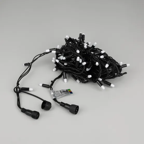 Фото #5 товара Светодиодная гирлянда ARD-STRING-PRO-10000-BLACK-100LED-MILK-LIVE RGB-DMX (24V, 10W) (Ardecoled, IP65)