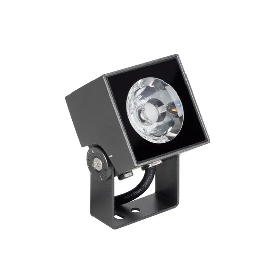 Фото #1 товара Светильник ALT-BLOCK-S65x65-5W Warm3000 (GR, 36 deg, 230V) (Arlight, IP66 Металл, 3 года)