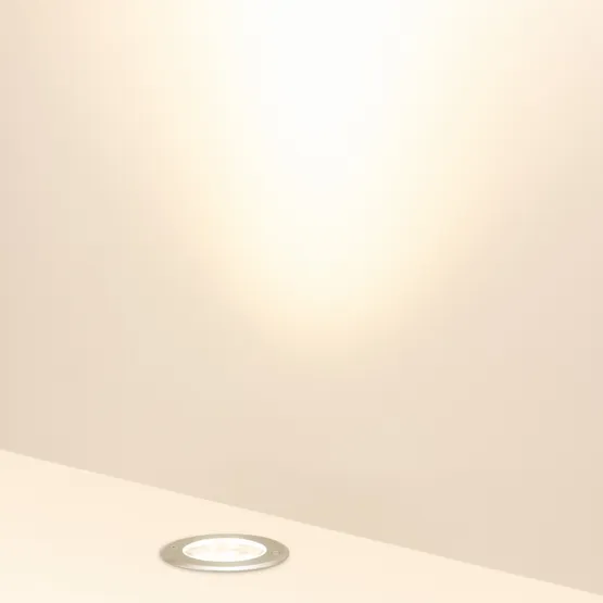 Фото #2 товара Светильник LTD-DAFNA-GROUND-R160-16W Warm3000 (SL, 35 deg, 230V) (Arlight, IP67 Металл, 5 лет)