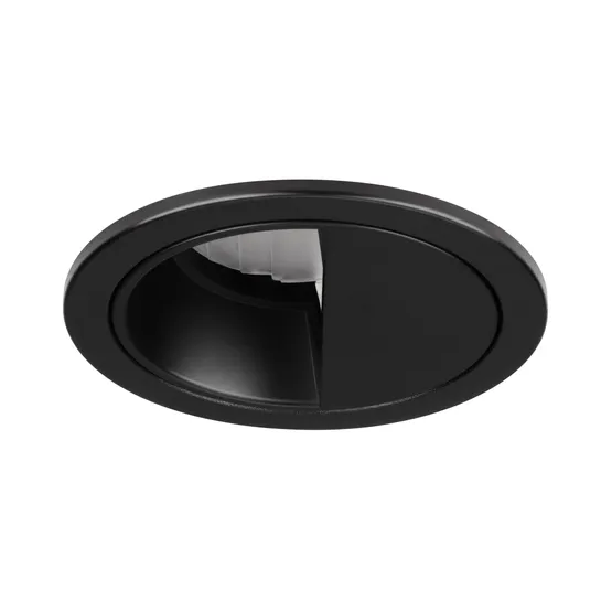 Фото #1 товара Светильник встраиваемый DL-VEILA-R63-8W Warm3000 (Черный RAL9005, A44x46 deg, 230V) (Arlight, IP20 Металл, 5 лет)