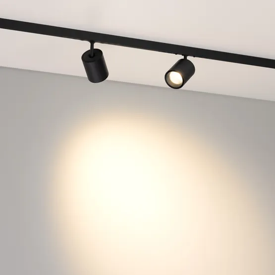 Фото #2 товара Светильник MAG-MICROCOSM-SPOT-ZOOM-R38-5W Warm3000 (BK, 10-55 deg, 24V) (Arlight, IP20 Металл, 5 лет)