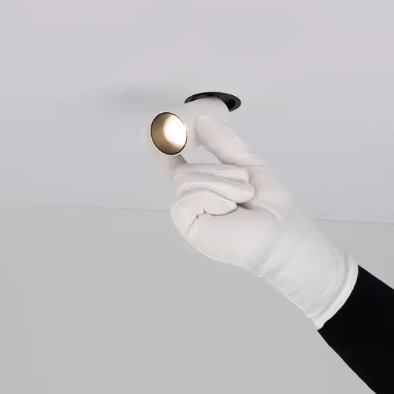 Фото #2 товара Светильник SP-NUANCE-TRIMLESS-PULL-R35-7W Day4000 (WH, 36 deg, 230V) (Arlight, IP40 Металл, 5 лет)