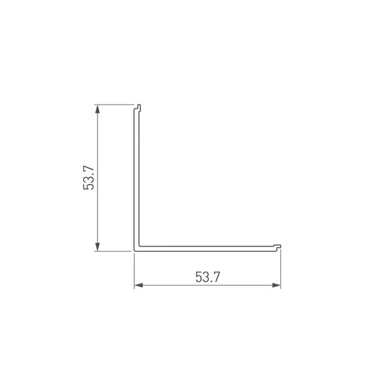 Фото #2 товара Экран KANT-H55 SQUARE-PM OPAL (Arlight, Пластик)