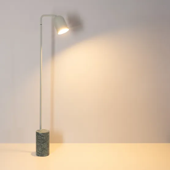 Фото #4 товара Светильник SP-MASON-FLOOR-R143-6W Warm3200-MIX (SG, 120 deg, 230V) (Arlight, IP20, Мрамор, 5 лет)