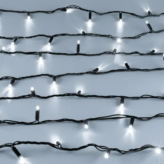 Фото #4 товара Светодиодная гирлянда Нить ARD-CLASSIC-10000-BLACK-100LED-STD White (230V, 7W) (Ardecoled, IP65)