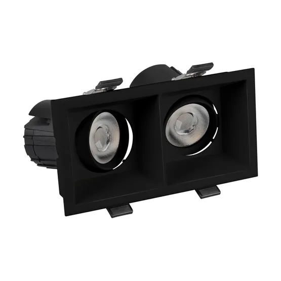 Фото #6 товара Светильник MS-FLOW-BUILT-S157x85-2x12W Day4000 (BK, 38 deg, 230V) (Arlight, IP20 Металл, 5 лет)
