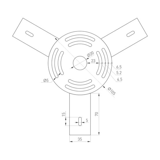 Фото #6 товара Светильник SP-RONDO-R250-30W Warm3000 (WH, 120 deg, 230V) (Arlight, IP40 Металл, 3 года)