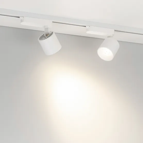 Фото #2 товара Светильник LGD-DYKE-2TR-R75-16W Day4000 (WH, 50 deg, 230V) (Arlight, IP20 Металл, 5 лет)