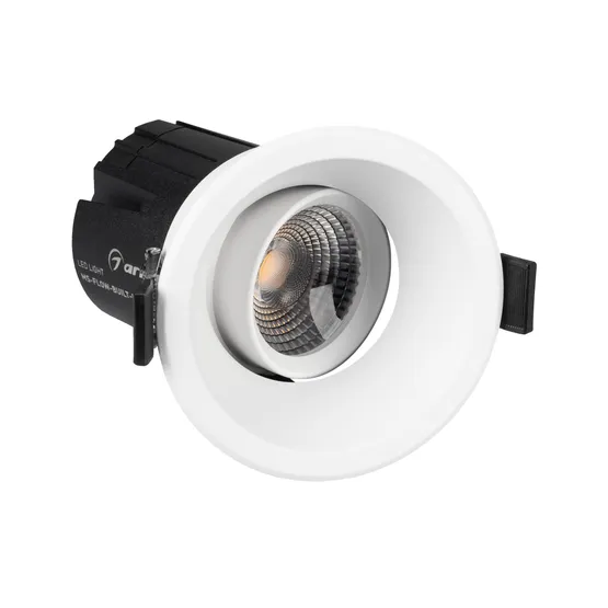 Фото #5 товара Светильник MS-FLOW-BUILT-R85-6W Day4000 (WH, 55 deg, 230V) (Arlight, IP20 Металл, 5 лет)