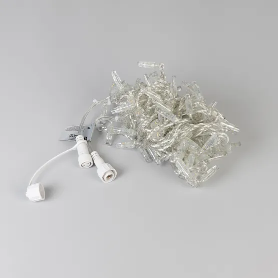 Фото #2 товара Светодиодная гирлянда ARD-STRING-CLASSIC-10000-CLEAR-100LED-STD WARM (230V, 7W) (Ardecoled, IP65)