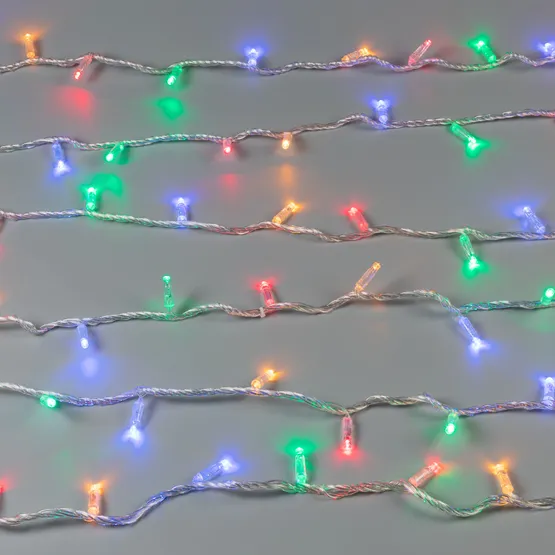 Фото #3 товара Светодиодная гирлянда ARD-STRING-CLASSIC-10000-CLEAR-100LED-LIVE RGB (230V, 7W) (Ardecoled, IP65)