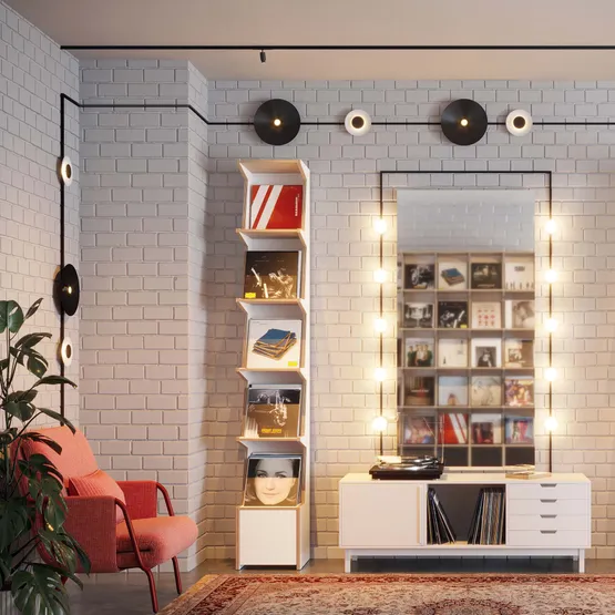 Фото #2 товара Светильник MAG-MICROCOSM-VINYL-R170-7W Warm3000 (WH, 150 deg, 24V) (Arlight, IP20 Металл, 5 лет)