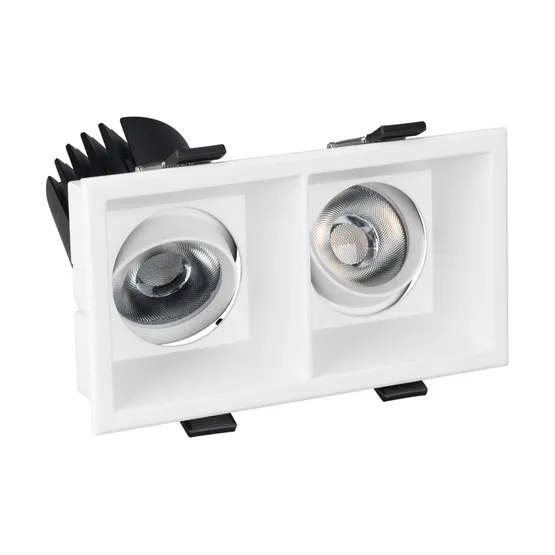 Фото #6 товара Светильник MS-FLOW-BUILT-S157x85-2x12W Day4000 (WH, 55 deg, 230V) (Arlight, IP20 Металл, 5 лет)
