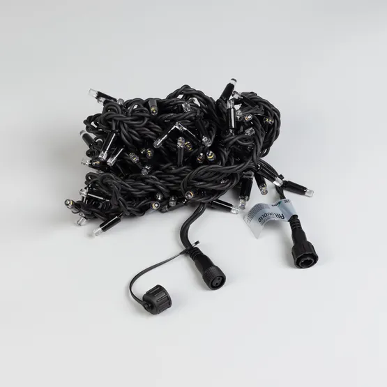 Фото #4 товара Светодиодная гирлянда ARD-STRING-PRO-10000-BLACK-100LED-FLASH WHITE (230V, 7W) (Ardecoled, IP65, 2 года)