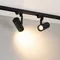 Минифото #8 товара Светильник LGD-URANUS-4TR-R75-18W/25W Warm3500-MIX (BK, 20-50 deg, side holder, 230V) (Arlight, IP20 Металл, 5 лет)