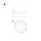 Минифото #2 товара Насадка с фиксированным углом LGD-ARTIFACT-LENS-R65 (WH, 15 deg) (Arlight, Металл)