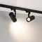 Минифото #11 товара Светильник LGD-URANUS-4TR-R75-18W/25W Warm3500-MIX (BK, 20-50 deg, side holder, 230V) (Arlight, IP20 Металл, 5 лет)
