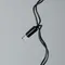 Минифото #3 товара Гирлянда ARD-ICICLE-CLASSIC-5000x500-BLACK-160LED-FLASH Warm (230V, 10W, IP65) (Ardecoled, IP65, 1 год)