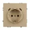 Минифото #3 товара Механизм розетки с USB зарядкой SCT-NOBE-MUCC-SFPL-GD (230V, 16A) (Arlight, -)