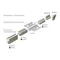 Минифото #9 товара Профиль SL-BEVEL-H10-F14-2000 ANOD OLIVE GREY (Arlight, Алюминий)