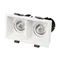Минифото #1 товара Светильник MS-FLOW-BUILT-S157x85-2x6W Warm3000 (WH, 55 deg, 230V) (Arlight, IP20 Металл, 5 лет)