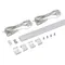 Минифото #1 товара Набор для светодиодной подсветки ARL-KIT-SLIM-FC 24V Day4000 (14 W/m, IP20, 2m) (Arlight, Алюминий+пластик)