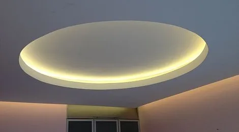 Модернизация подсветки потолка в квартире