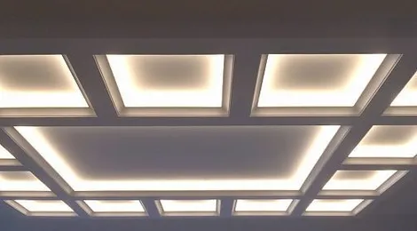 Светодиодное фоновое освещение - подсветка потолочных карнизов