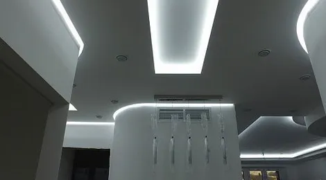 Фоновое светодиодное освещение в квартире