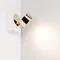 Минифото #2 товара Светильник SP-PLURIO-SURFACE-S110x77-9W Day4000 (WH-BRS, 36 deg, 230V) (Arlight, IP20 Металл, 3 года)
